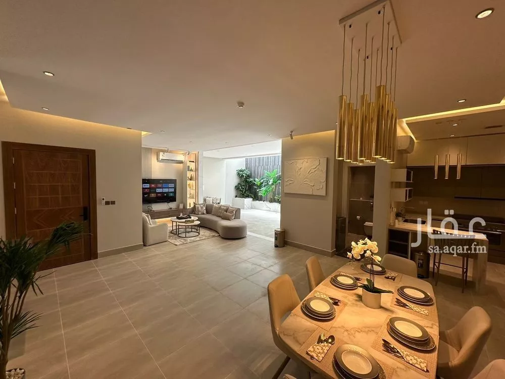 شقة 3 غرف في الملقا 15